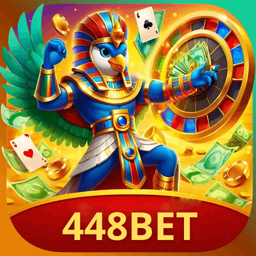 Imagem promocional da 448BET mostrando a plataforma e suas vantagens